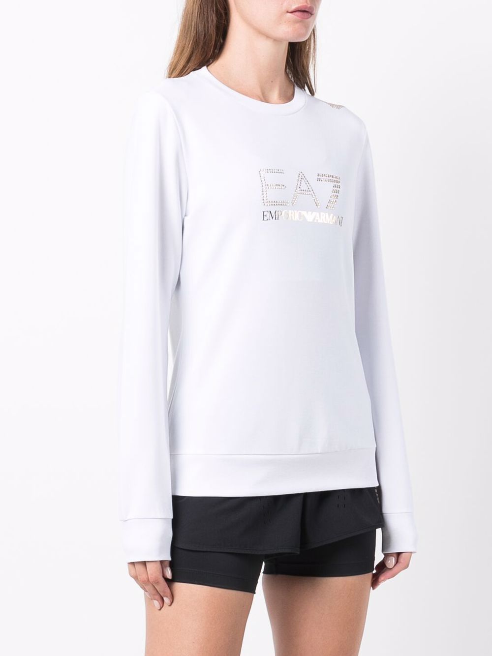 EA7 Sweaters White