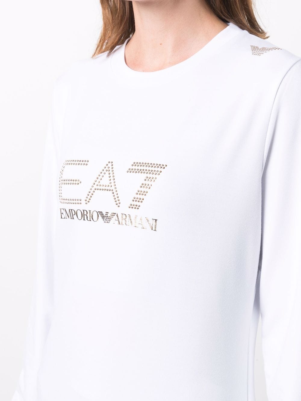 EA7 Sweaters White