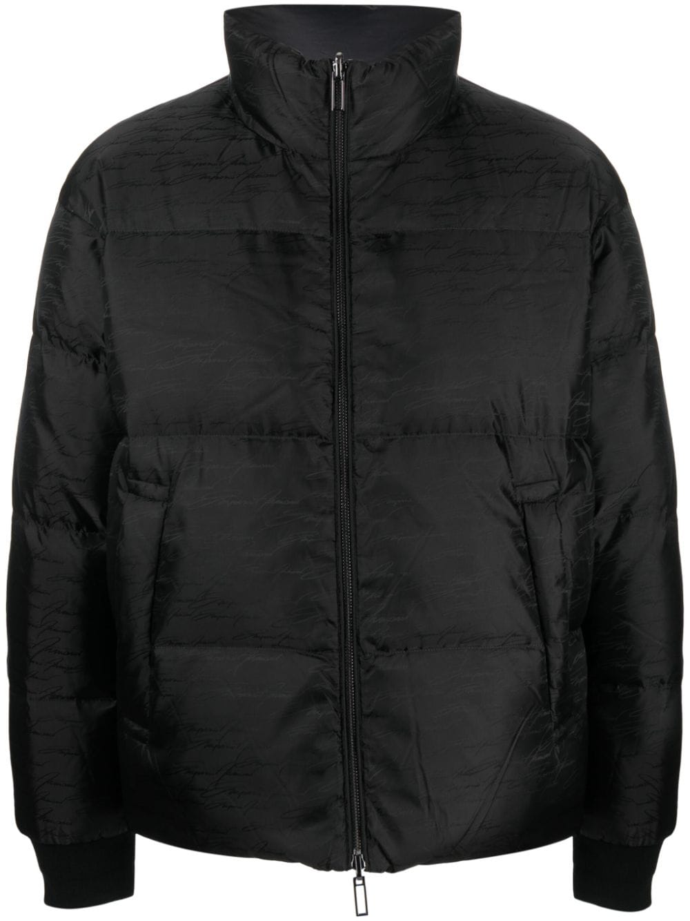 Emporio Armani Coats Black