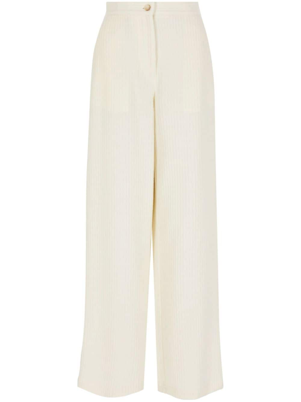 EMPORIO ARMANI CAPSULE Trousers White