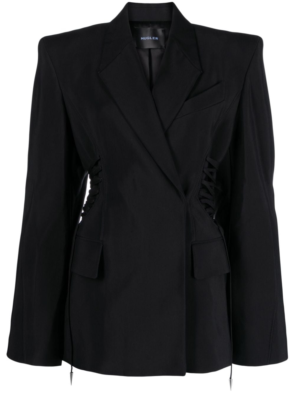 MUGLER Jackets Black