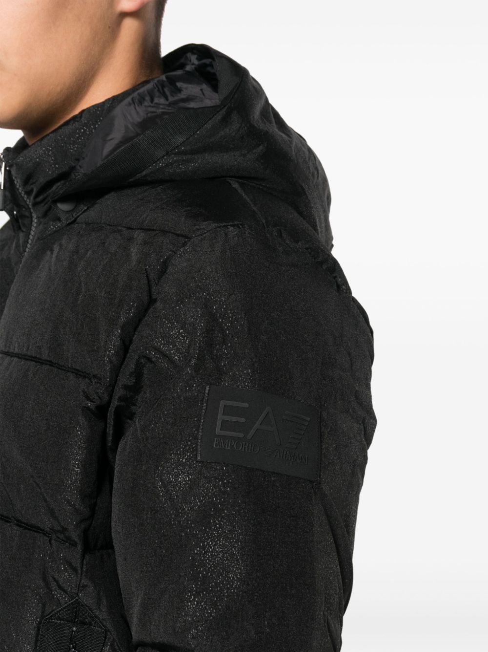 EA7 Coats Black