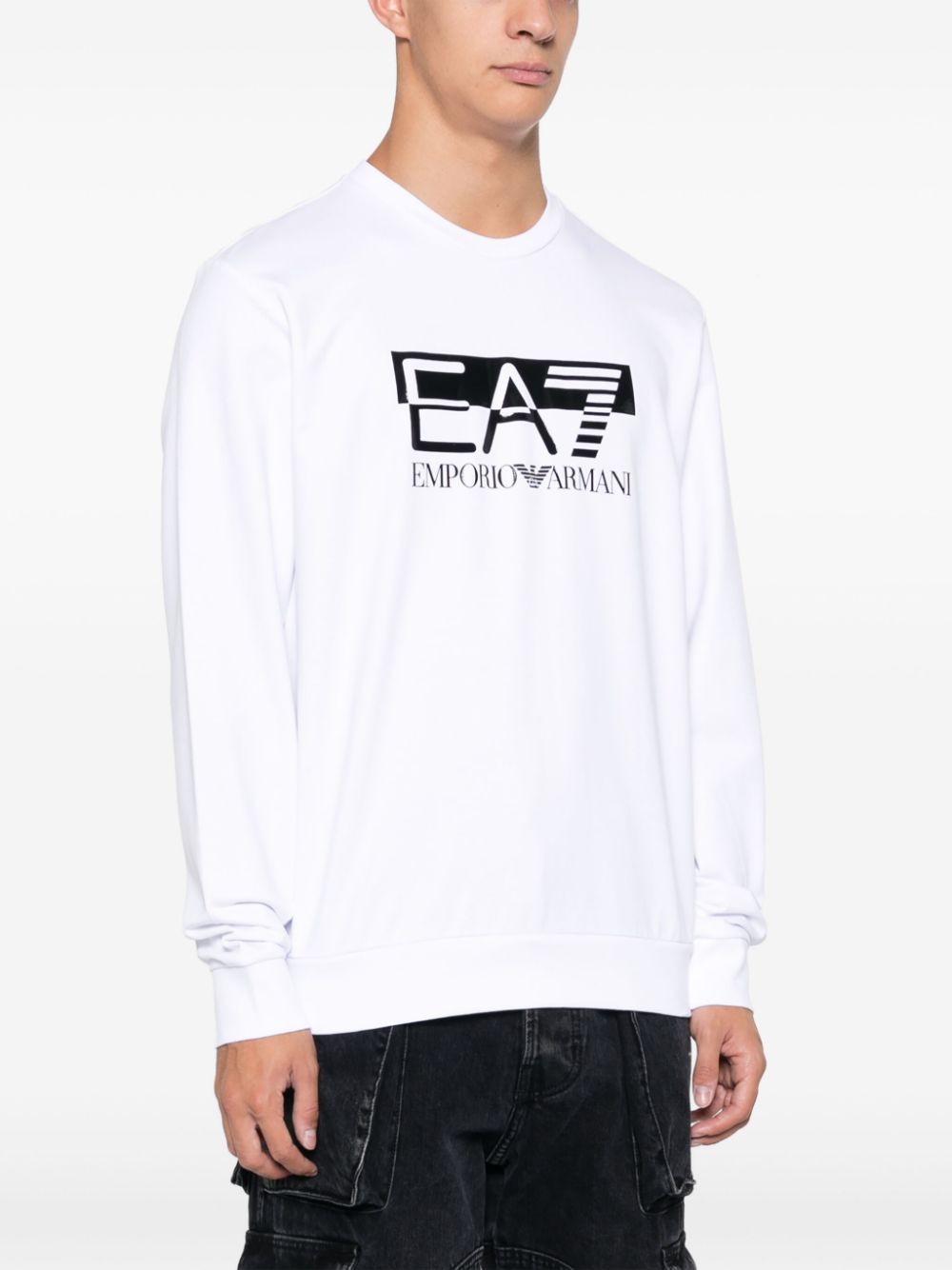 EA7 Sweaters White