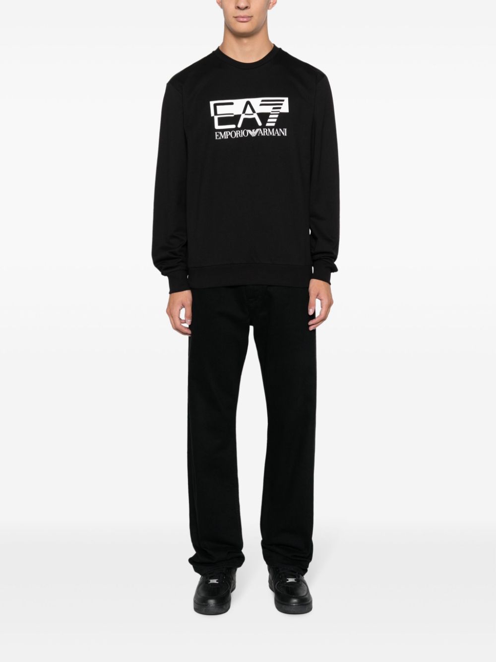 EA7 Sweaters Black