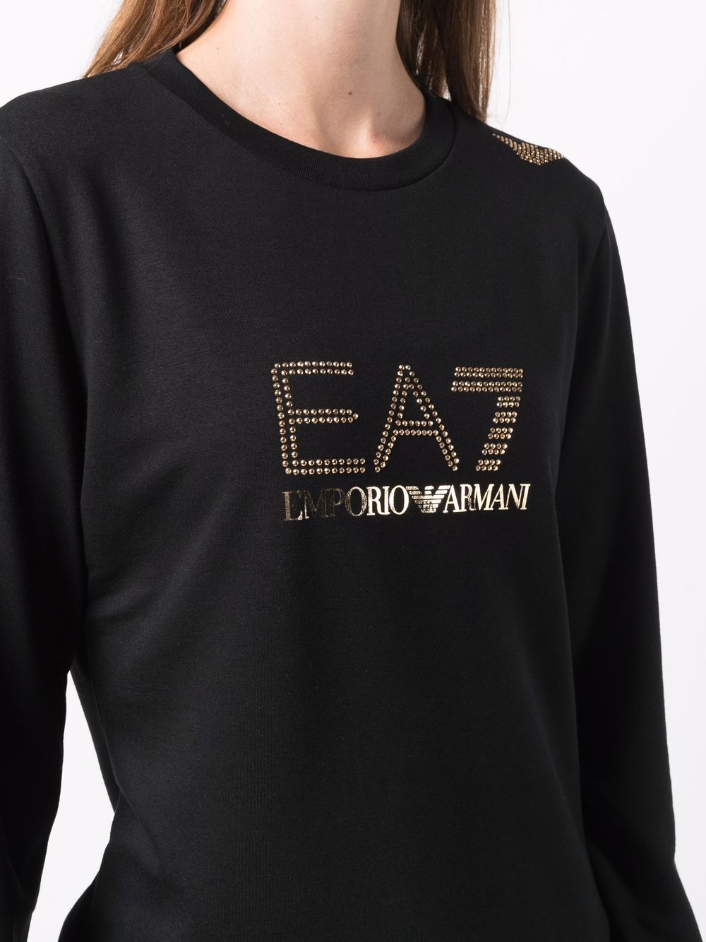 EA7 Sweaters Black