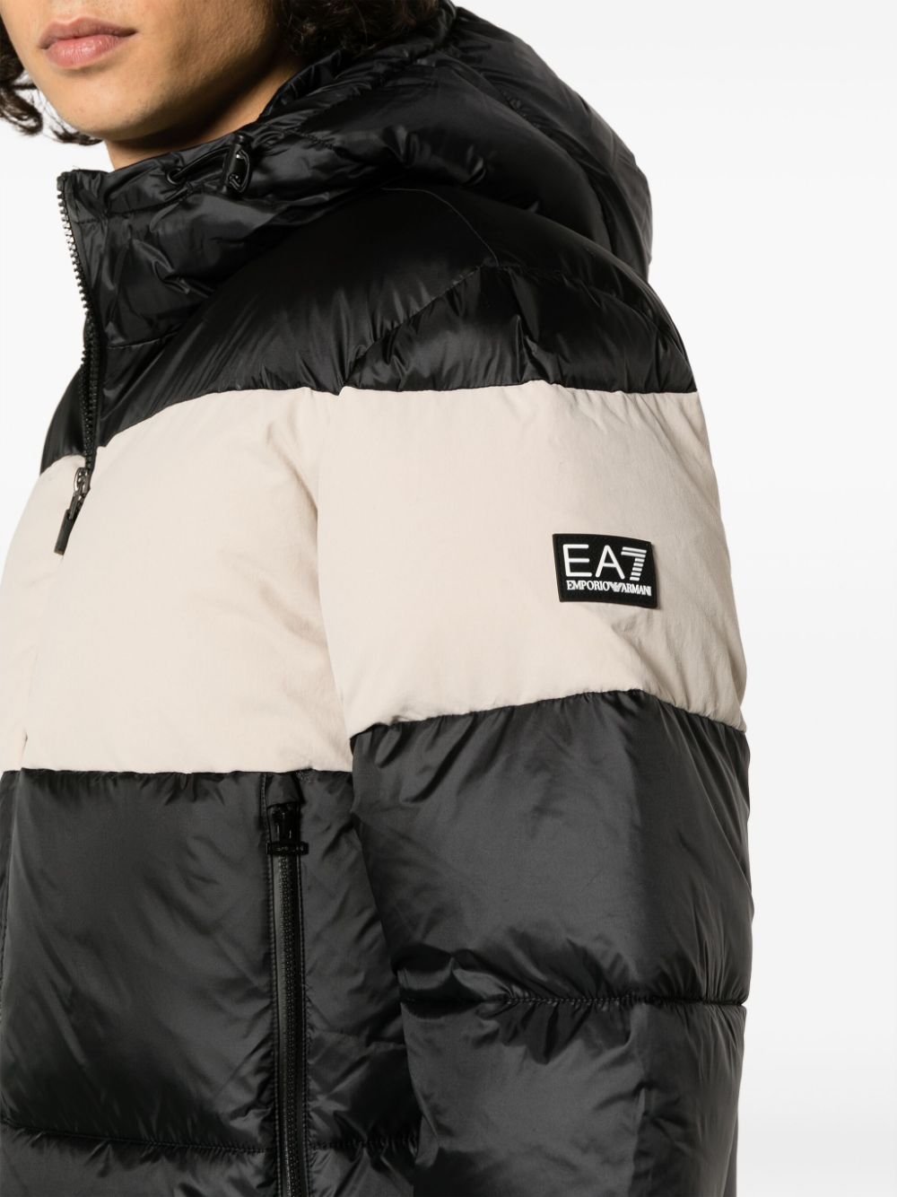 EA7 Coats Black