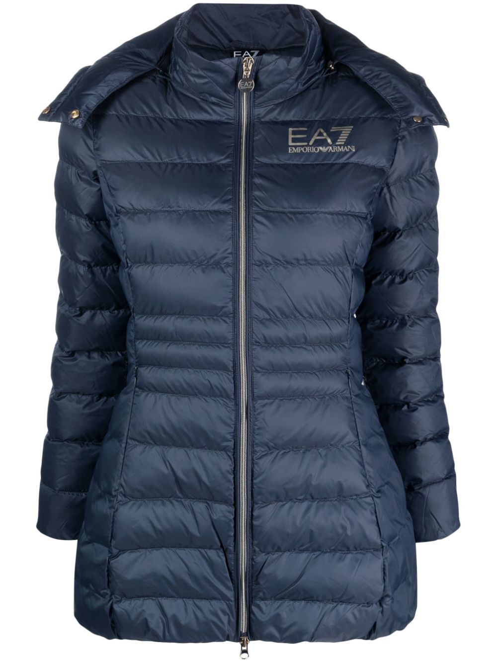 EA7 Coats Blue