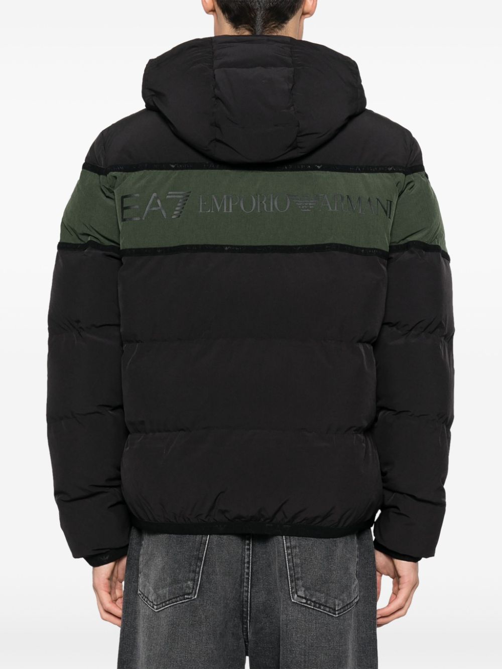 EA7 Coats Black
