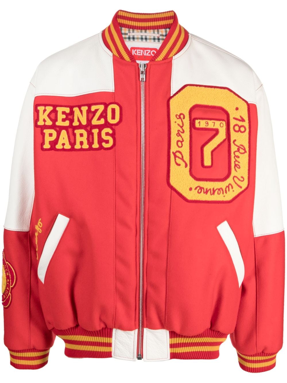 Kenzo Coats Red