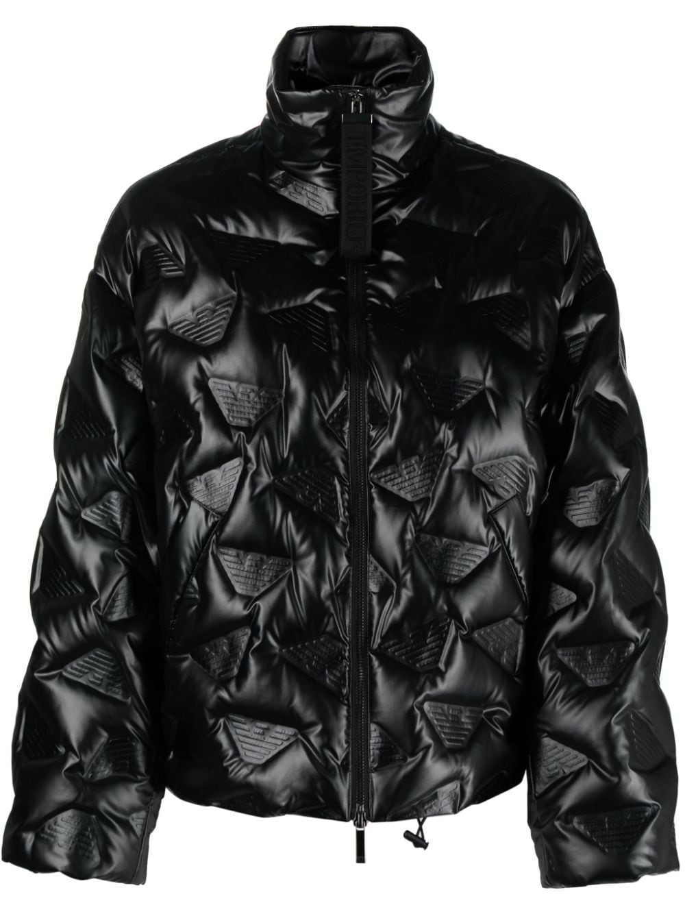 Emporio Armani Coats Black