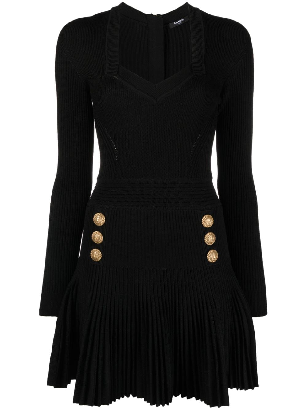 Balmain Dresses Black