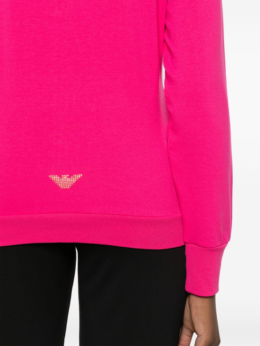 EA7 Sweaters Fuchsia