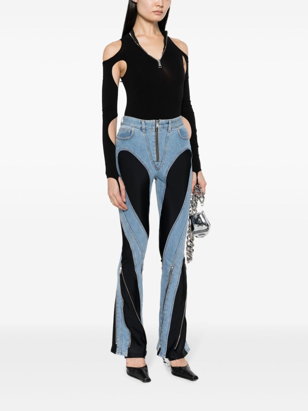 MUGLER Jeans Blue