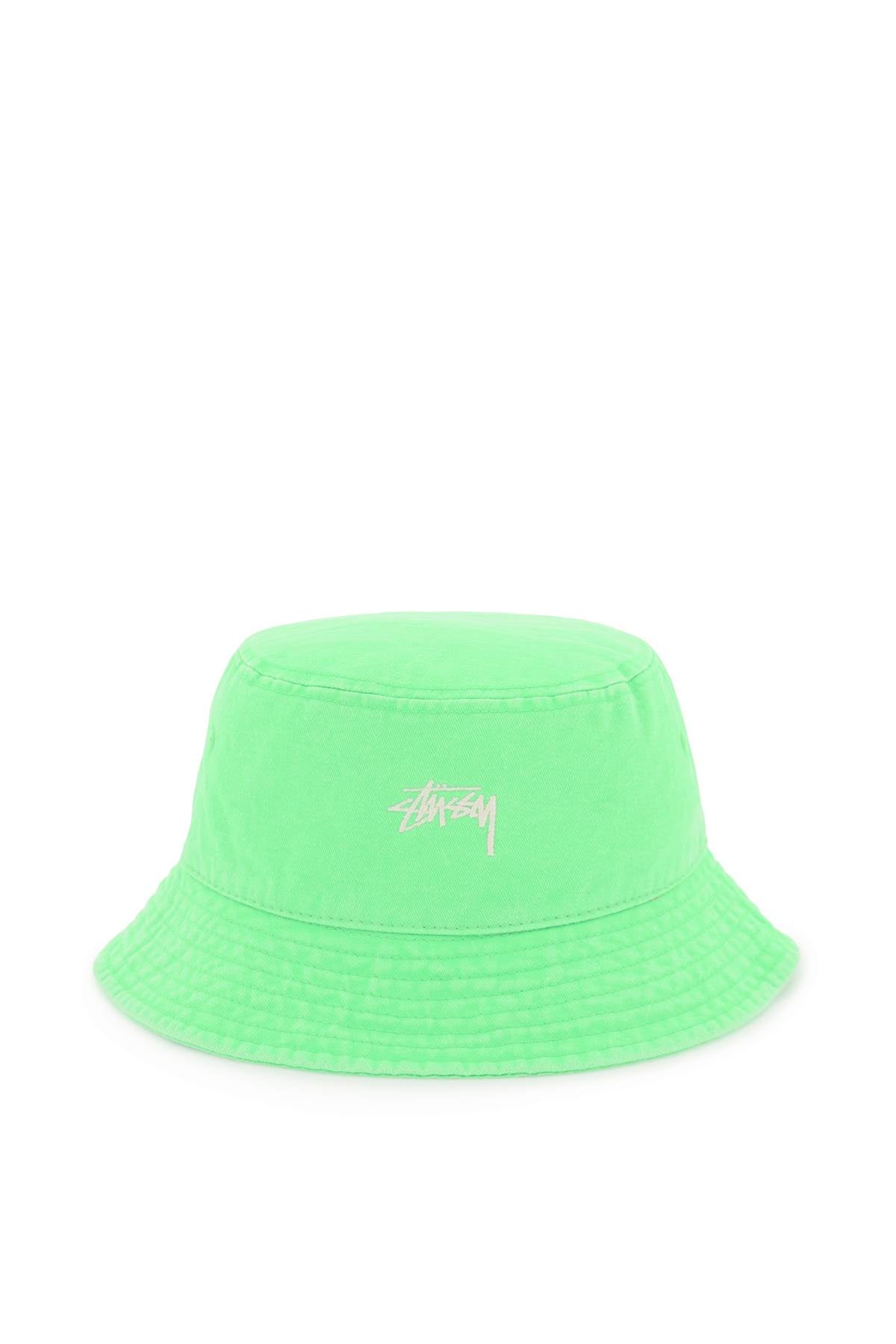 Stussy washed stock bucket hat