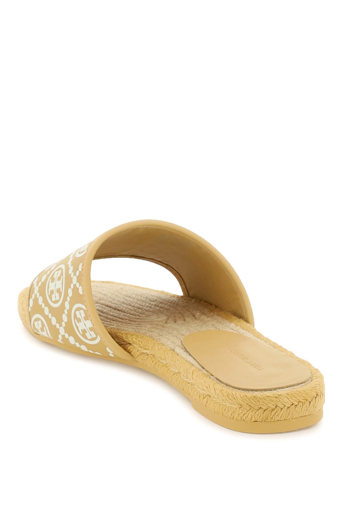 Tory burch t monogram slides