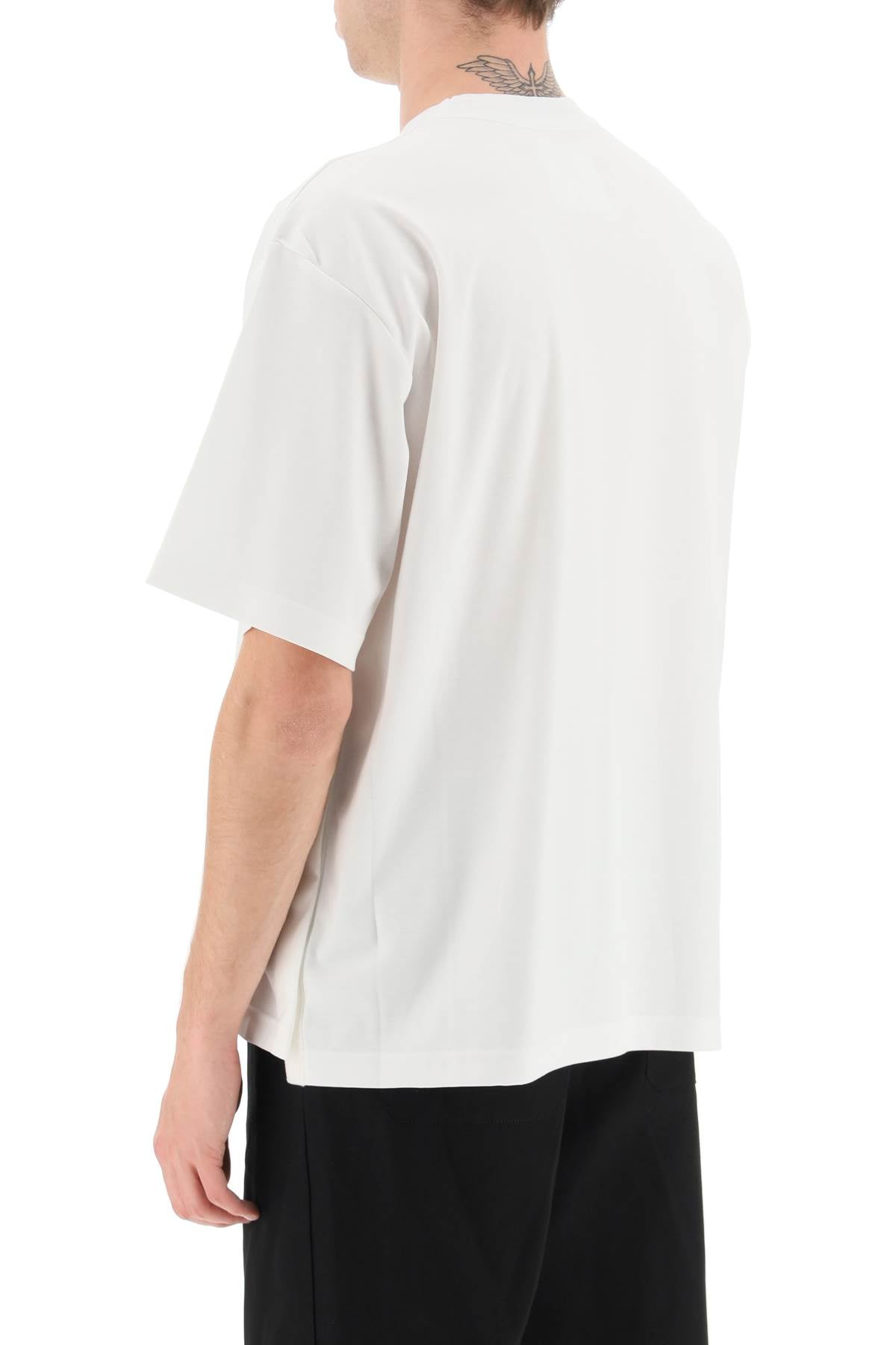 Sacai oversized t-shirt with chest pocket