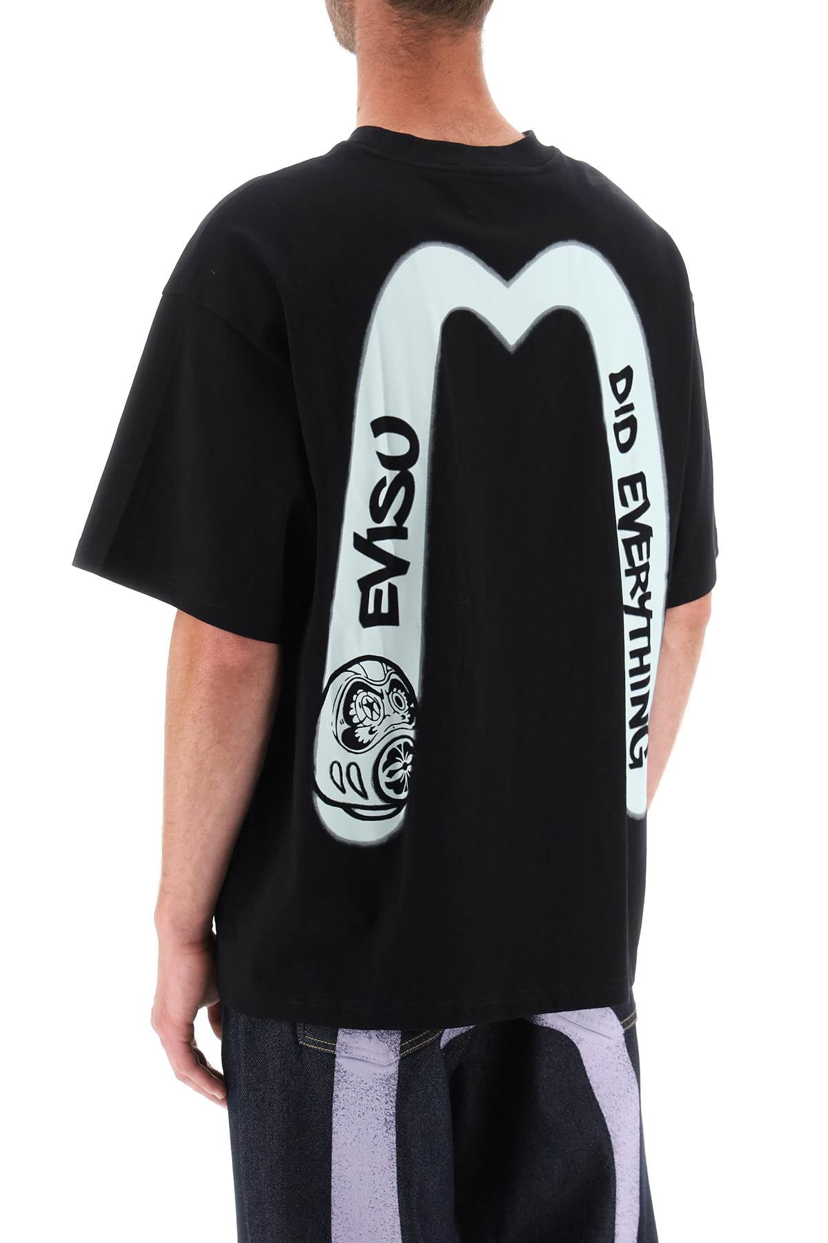 Evisu t-shirt with logo print