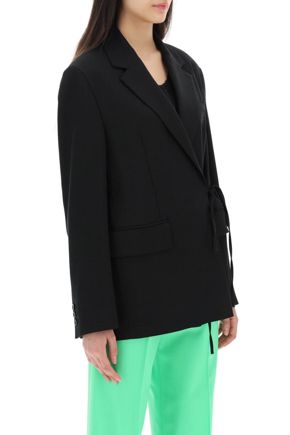 Msgm wrap blazer