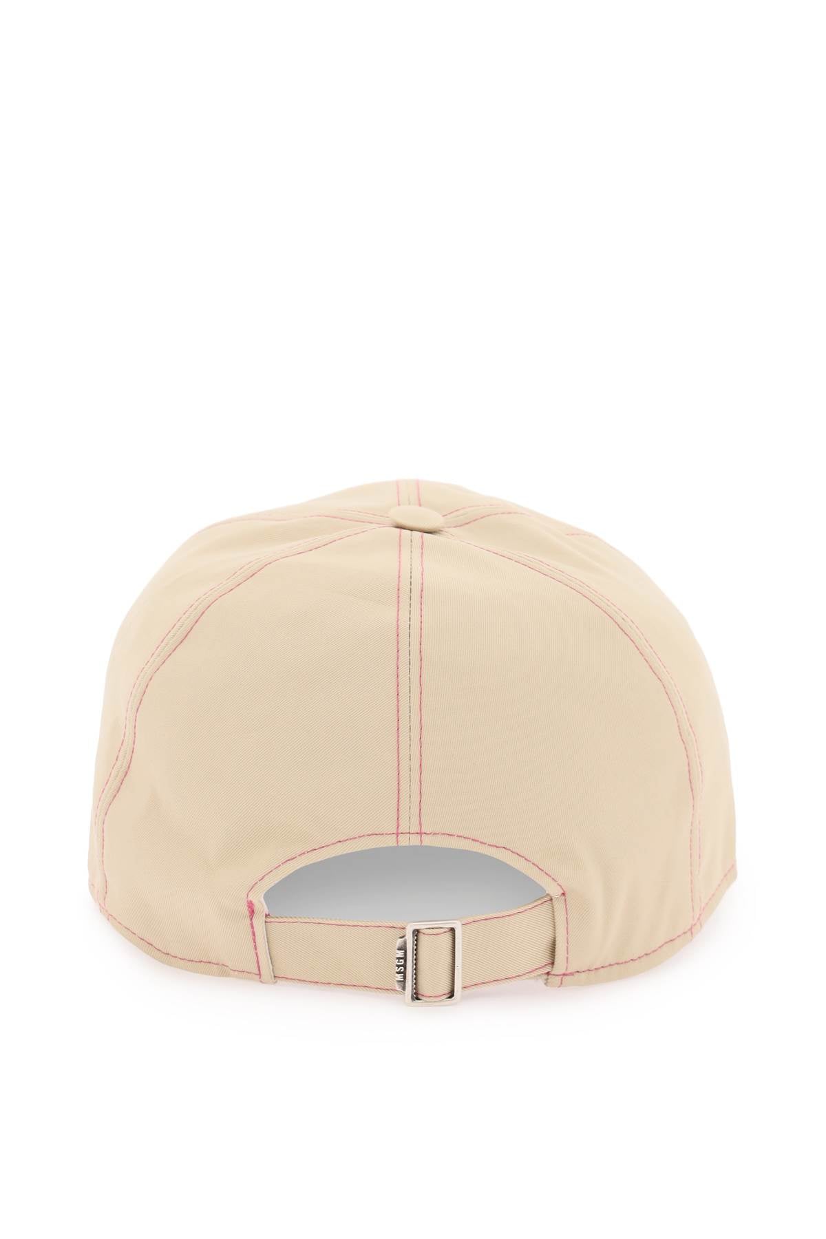 Msgm fluo logo baseball cap