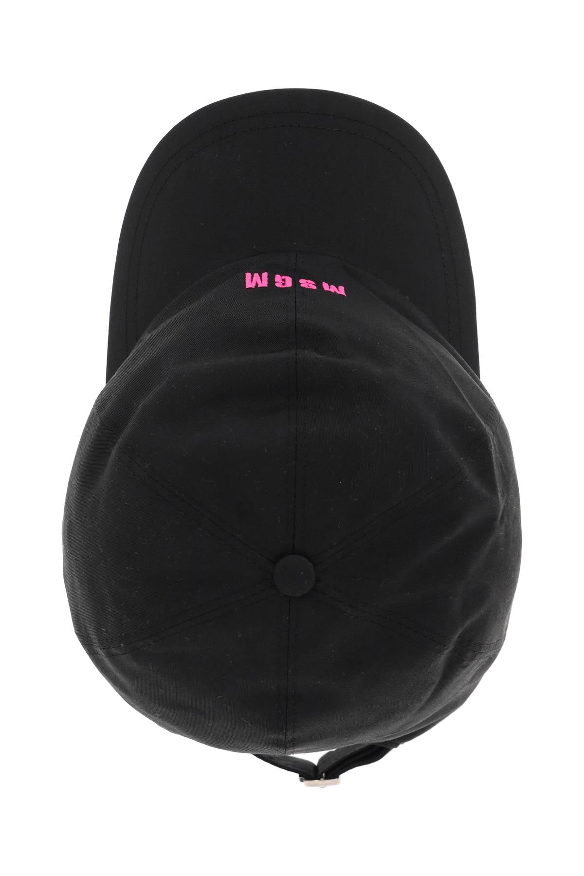 Msgm fluo logo baseball cap