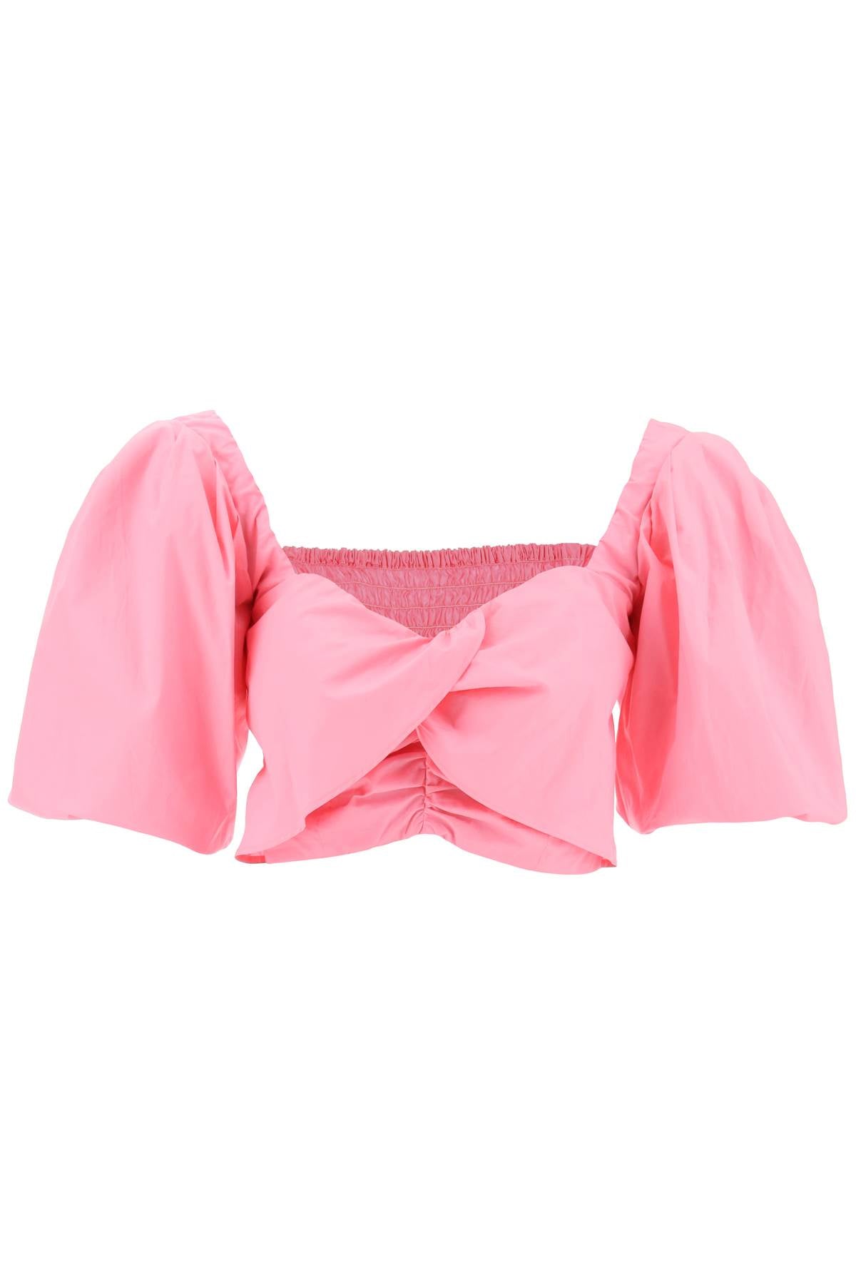 Msgm poplin cropped top - ALPHA PANTHEON Opulencia Elegante | Unveiling the Premier Destination for Designer Fashion & Luxury Apparel