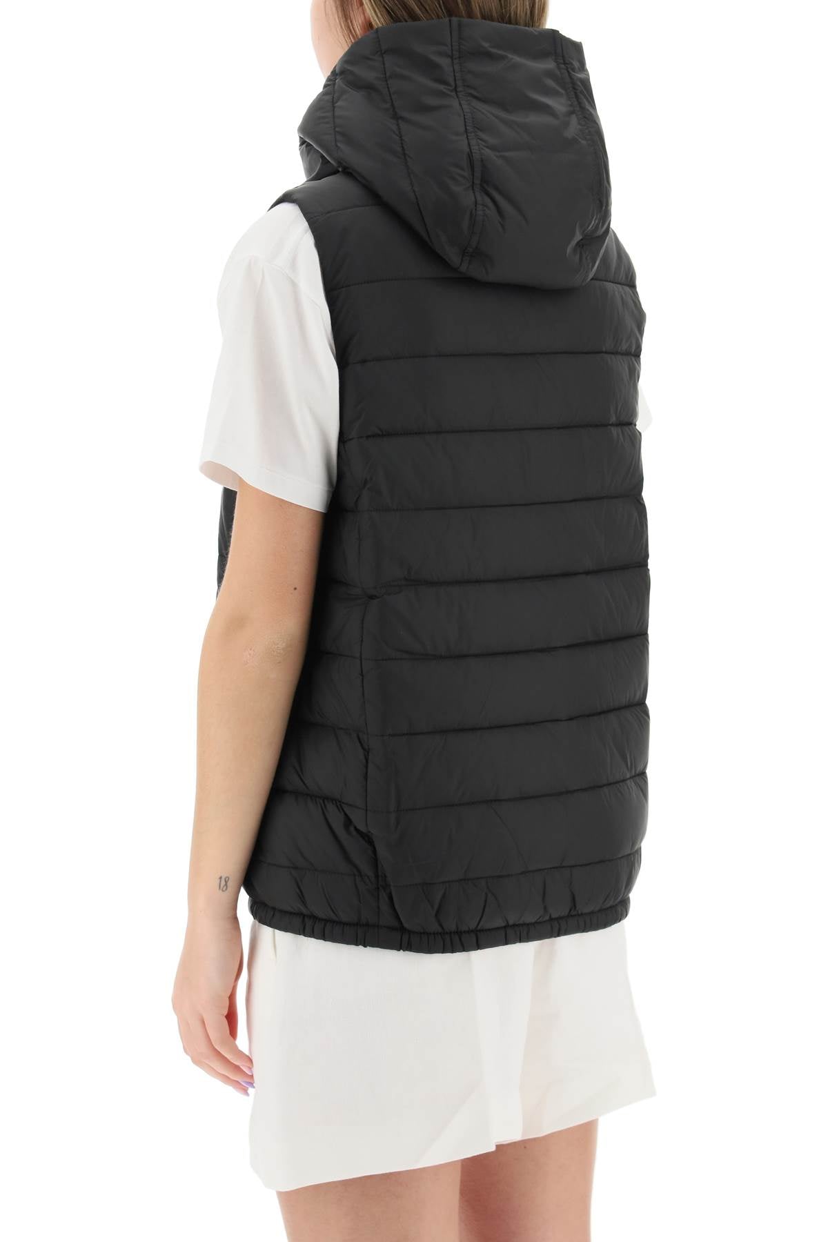 Boss hooded vest