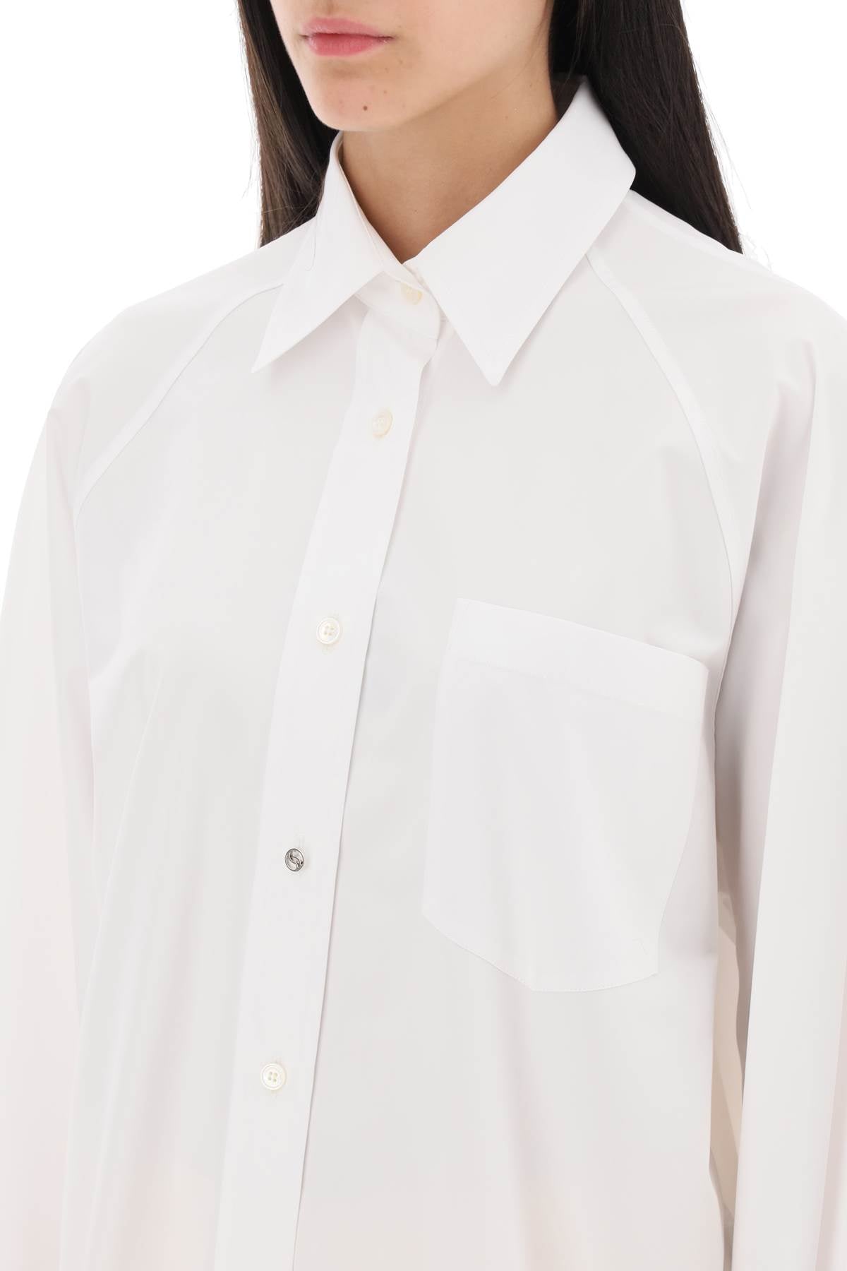 Stella mccartney oversized poplin shirt