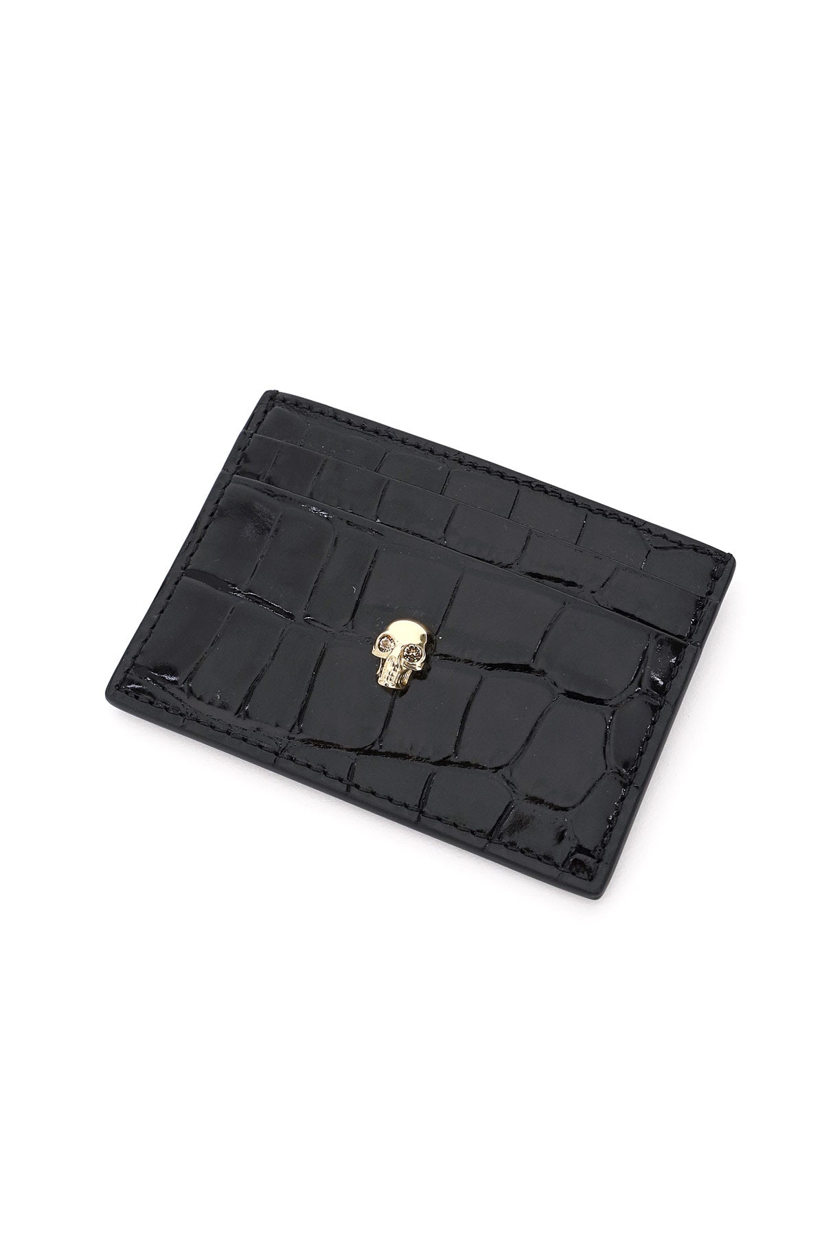 Alexander mcqueen skull card holder