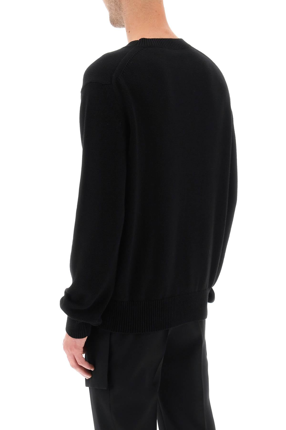 Alexander mcqueen sweater with logo embroidery - ALPHA PANTHEON Opulencia Elegante | Unveiling the Premier Destination for Designer Fashion & Luxury Apparel