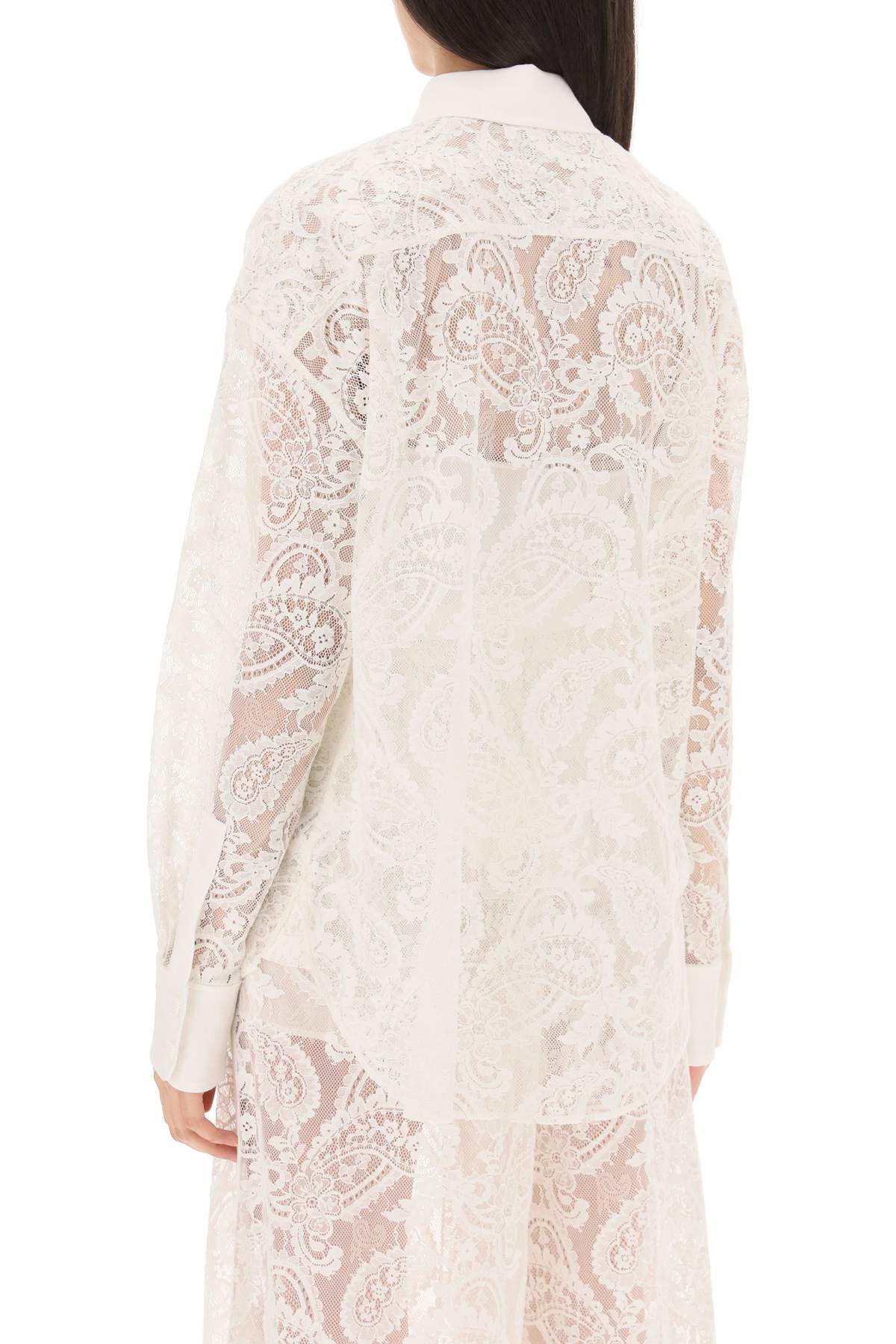 Zimmermann 'wonderland' lace shirt