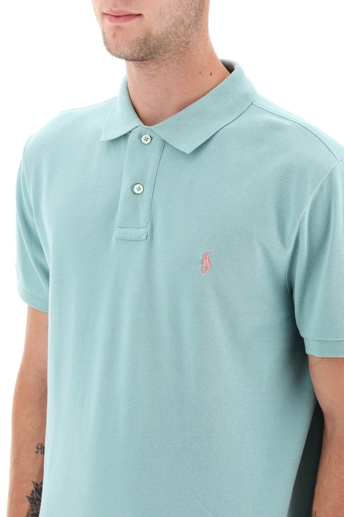 Polo ralph lauren pique cotton polo shirt