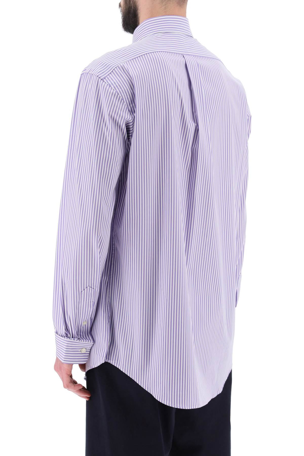 Polo ralph lauren striped cotton poplin shirt