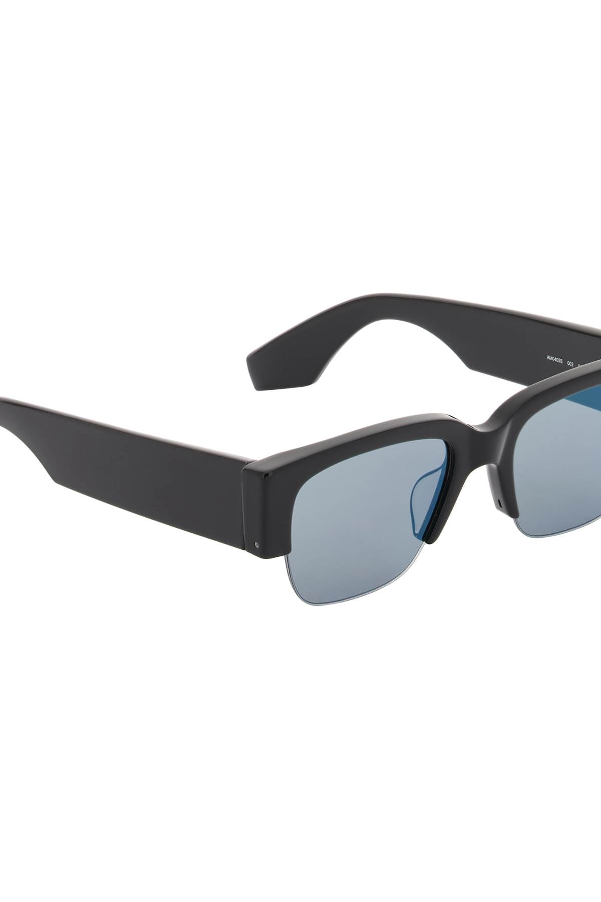 Alexander mcqueen sunglasses with graffiti logo