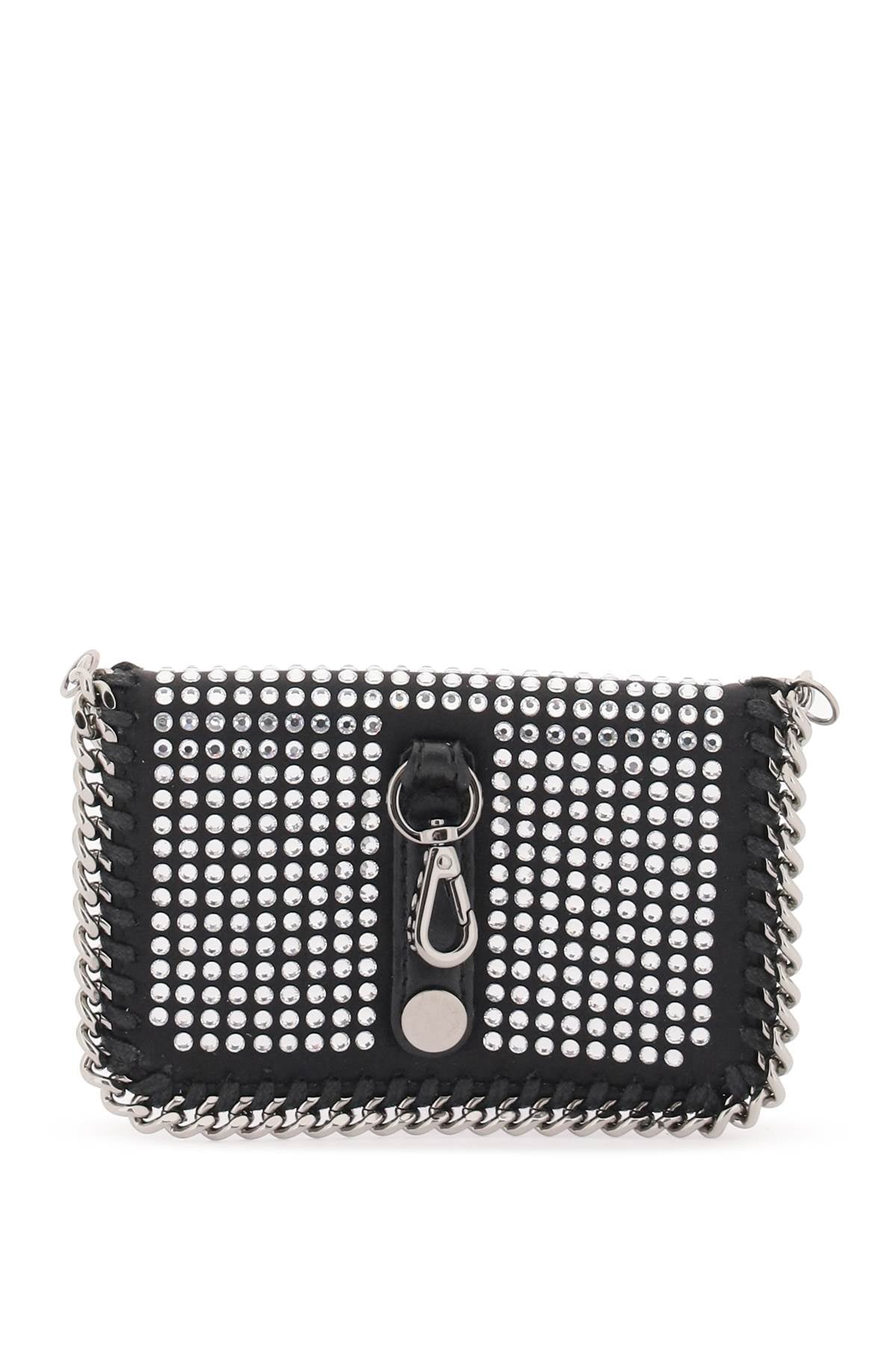 Stella mccartney 'falabella' cardholder with crystals