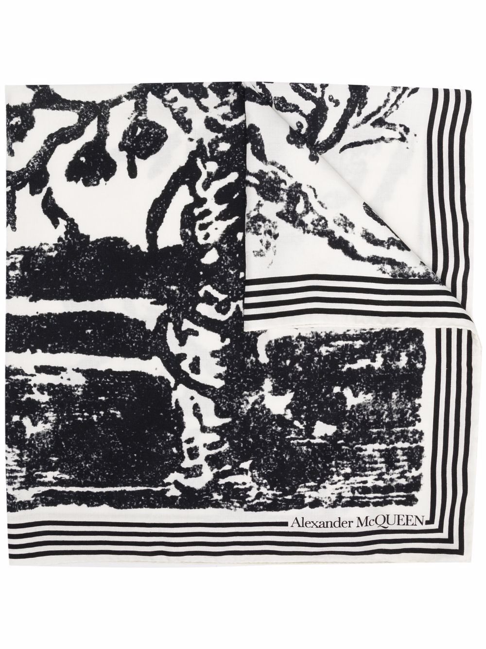 Alexander McQueen Scarfs White