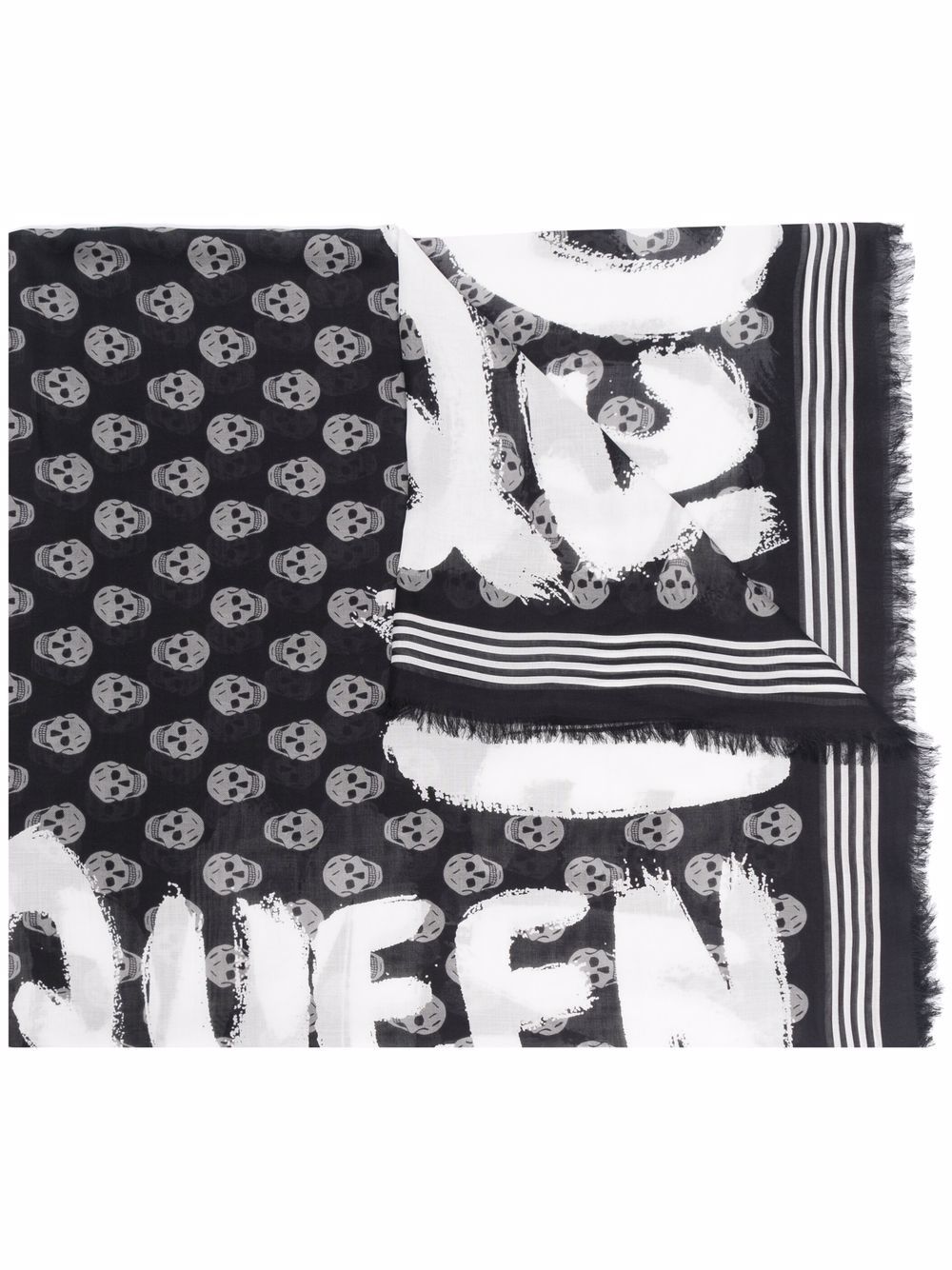 Alexander McQueen Scarfs Black