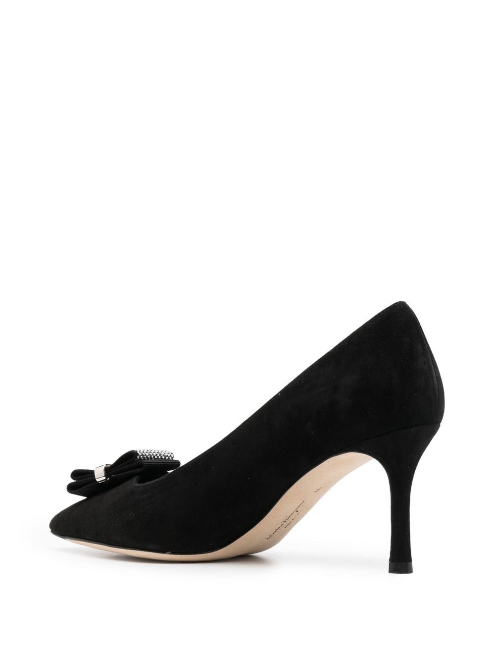 Ferragamo With Heel Black