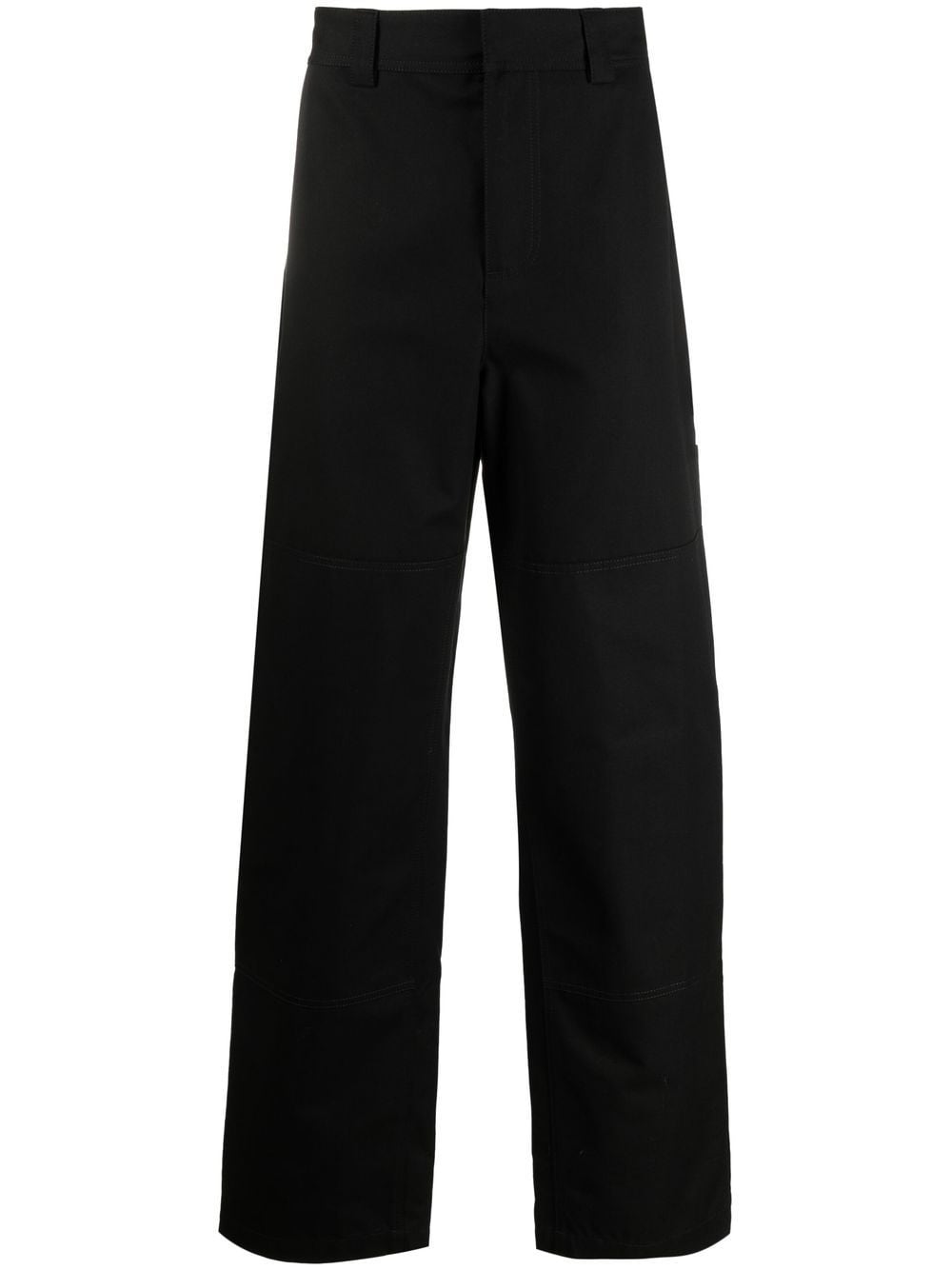 Off White Trousers Black