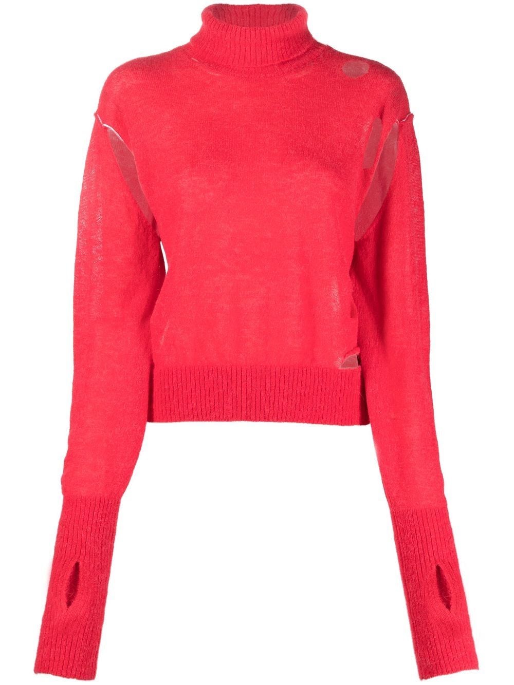 MM6 Maison Margiela Sweaters Red