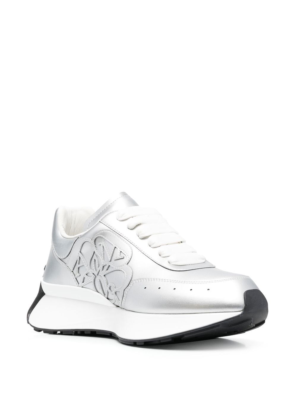 Alexander McQueen Sneakers Silver