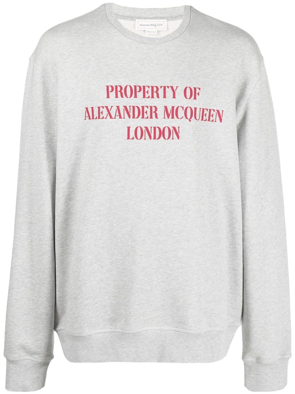 Alexander McQueen Sweaters Grey