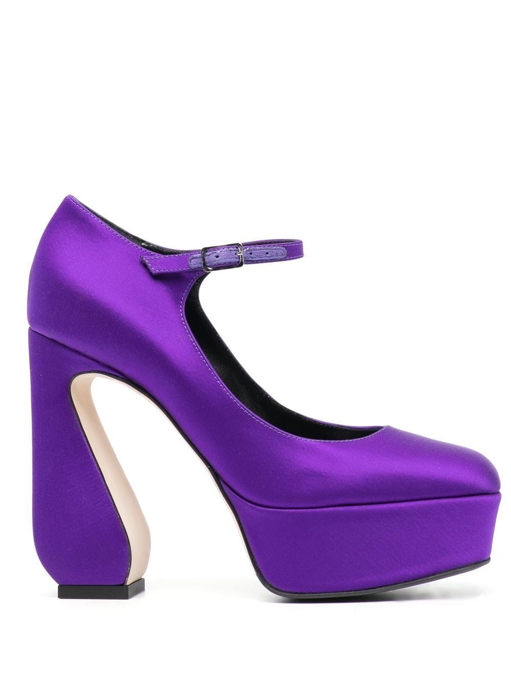 SI ROSSI With Heel Purple