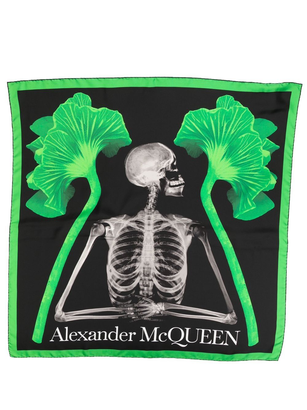 Alexander McQueen Scarfs Black