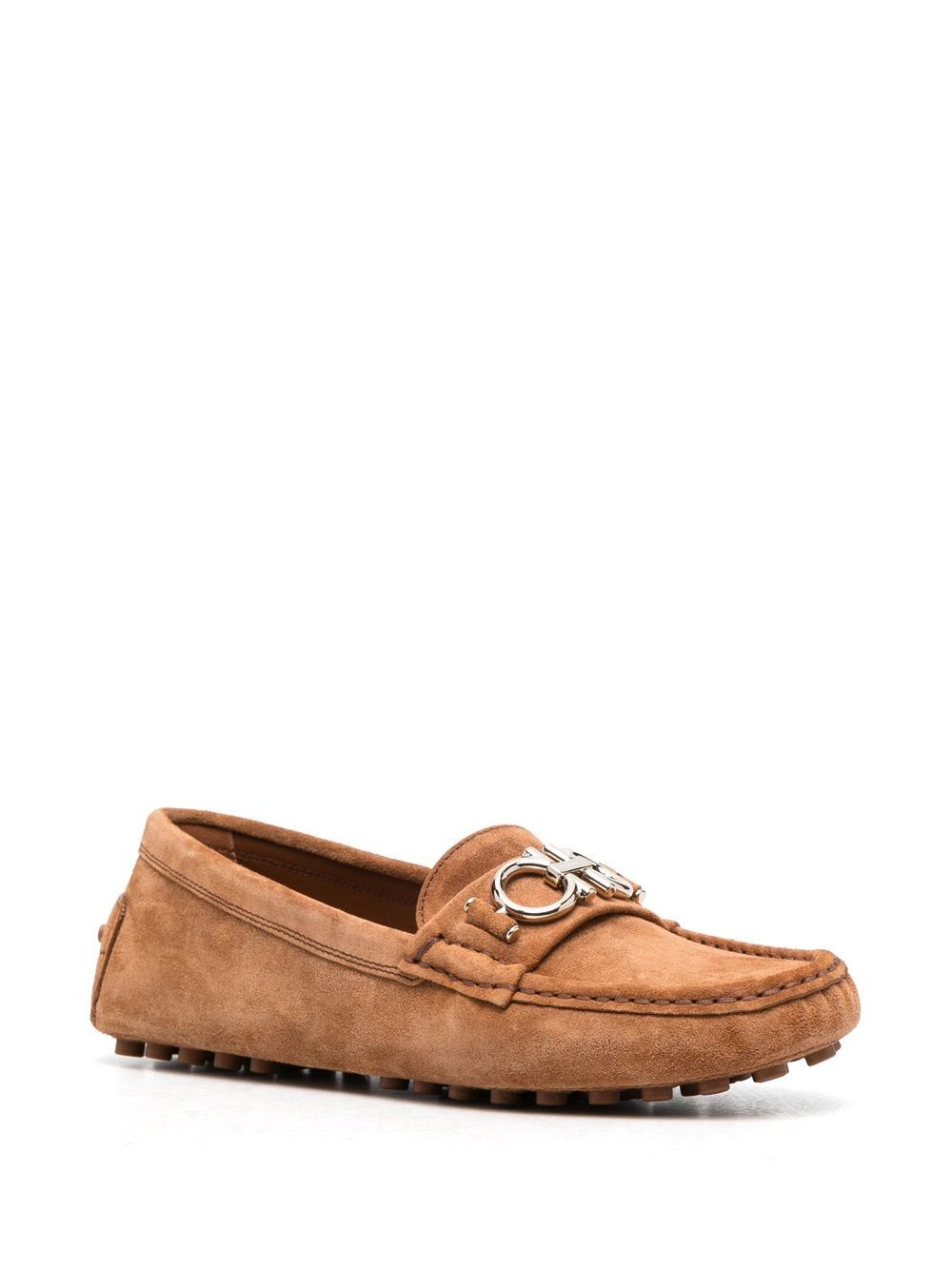 Ferragamo Flat shoes Leather Brown