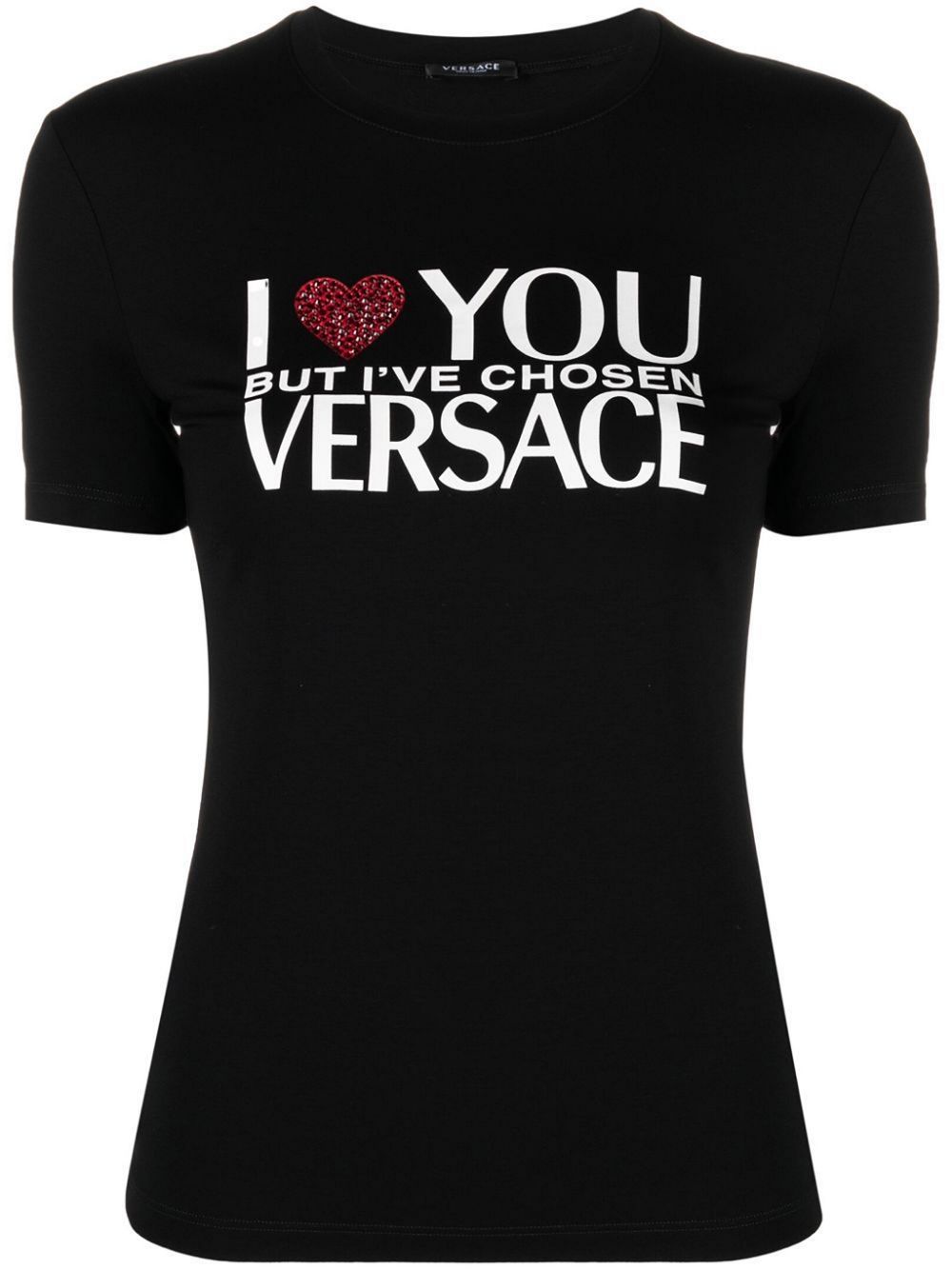 Versace T-shirts and Polos Black