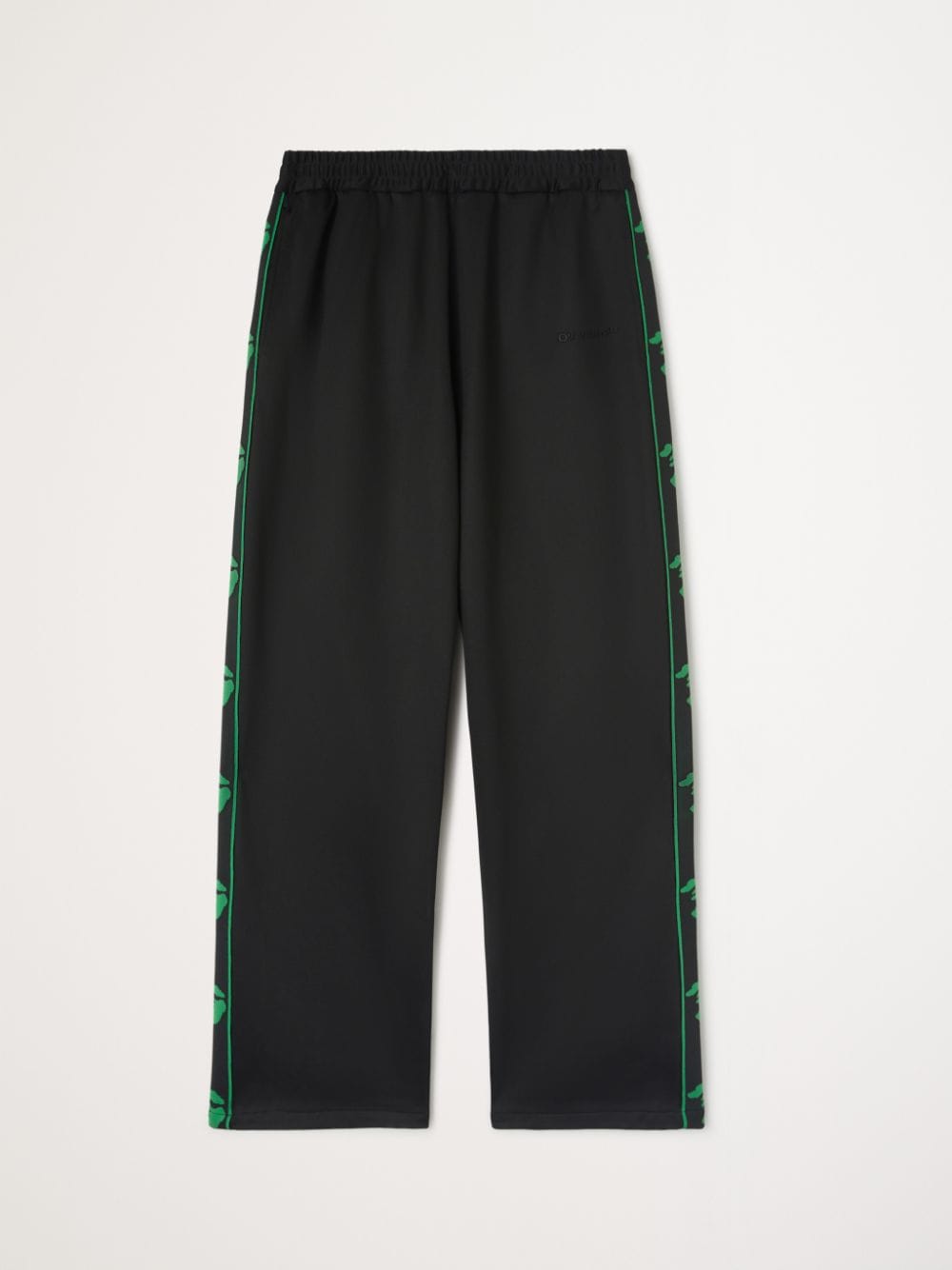 Off White Trousers Black