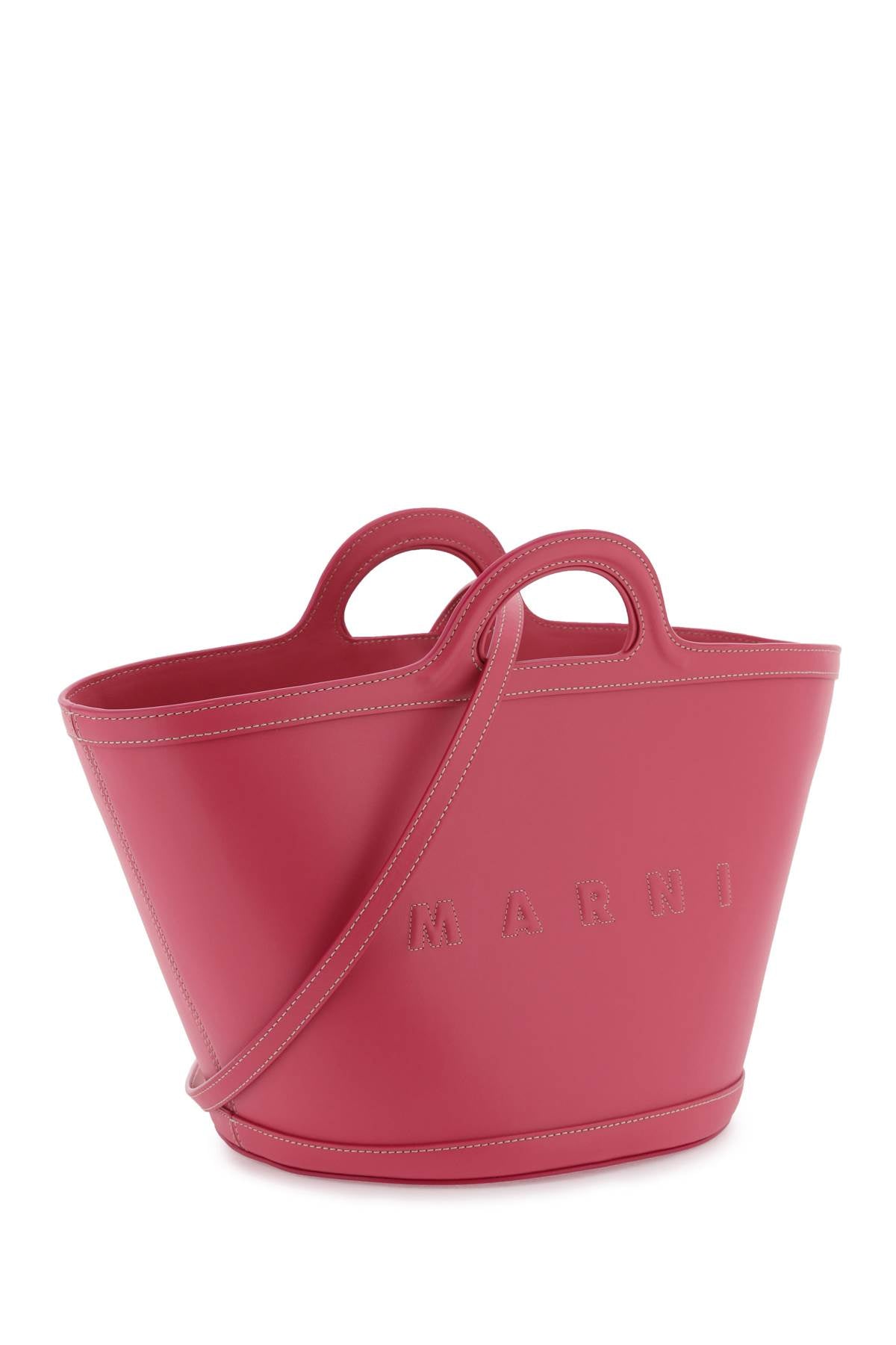 Marni leather small tropicalia bucket bag - ALPHA PANTHEON Opulencia Elegante | Unveiling the Premier Destination for Designer Fashion & Luxury Apparel