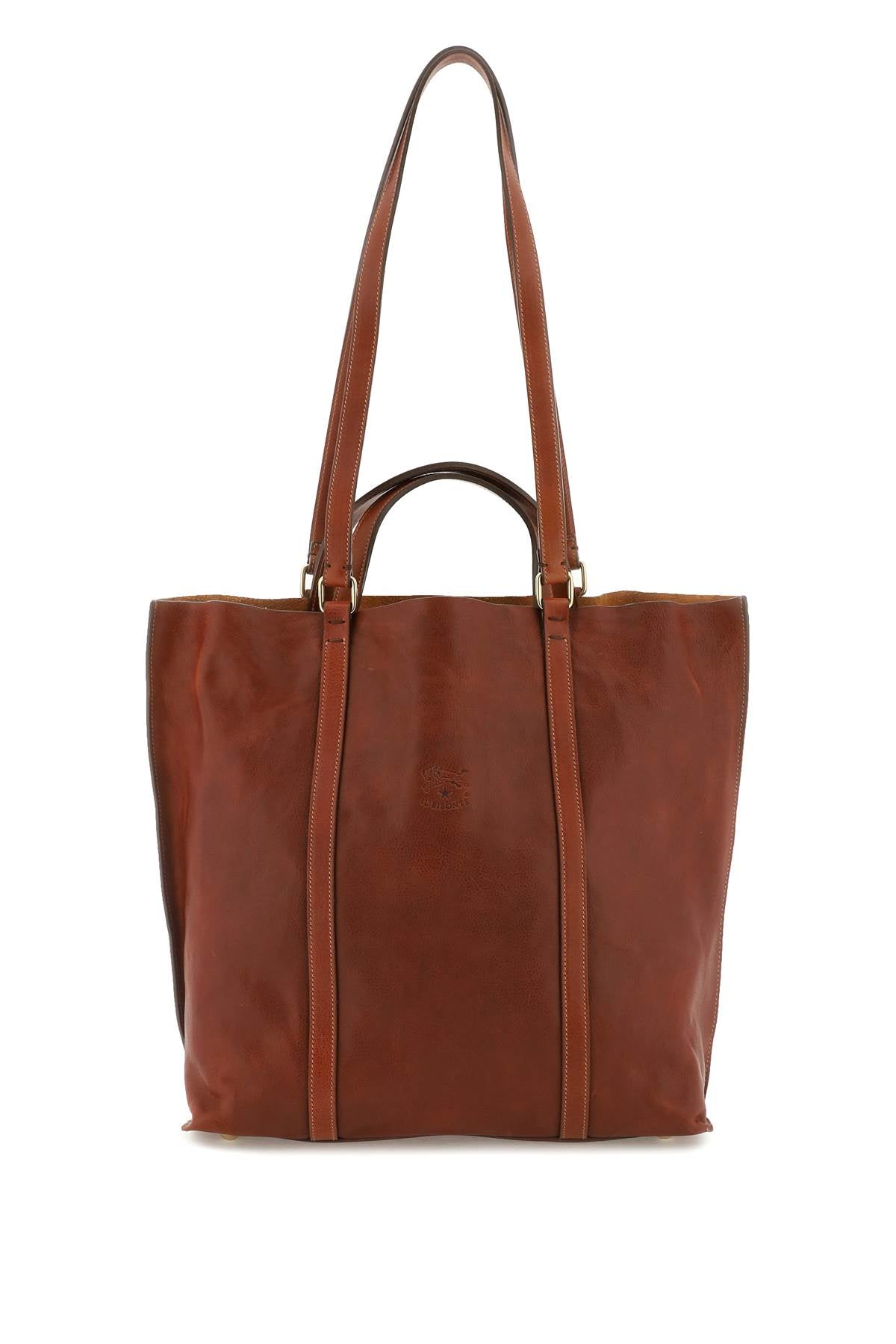 Il bisonte leather handbag