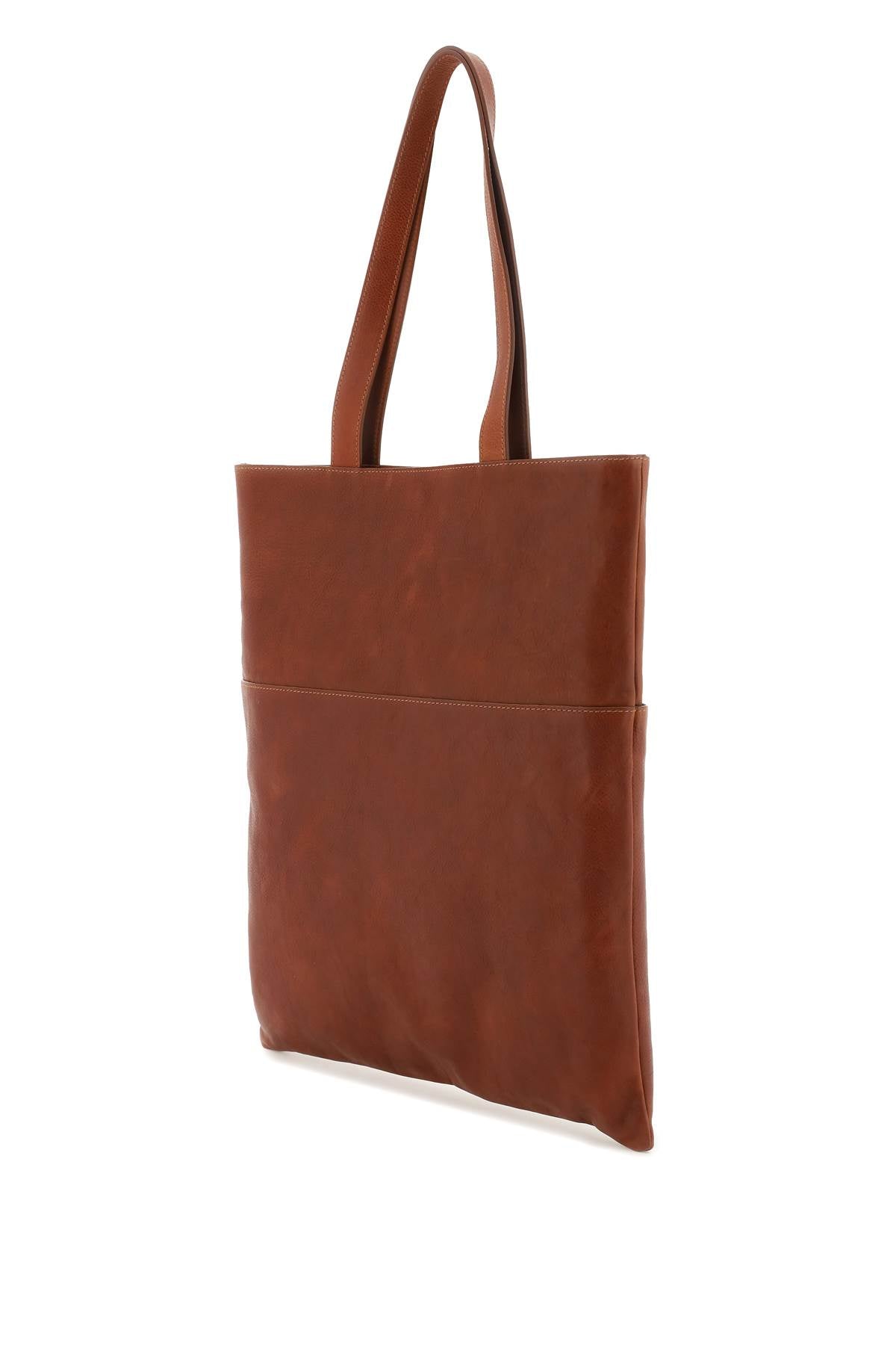 Il bisonte leather tote bag