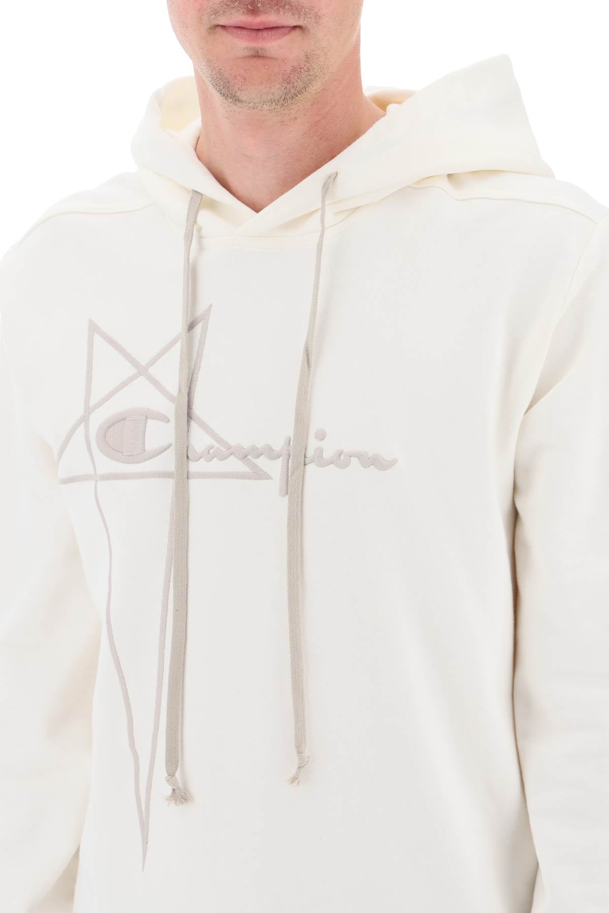 Rick owens hooded body x champion